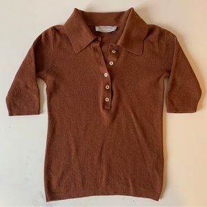 Everlane Italian Merino Rib Polo